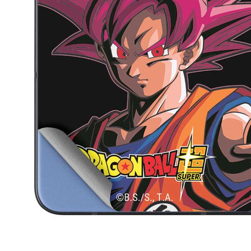 Dragon Ball Super Goku Portrait Super Sayan 4 Galaxy Z Fold5 5G Skin