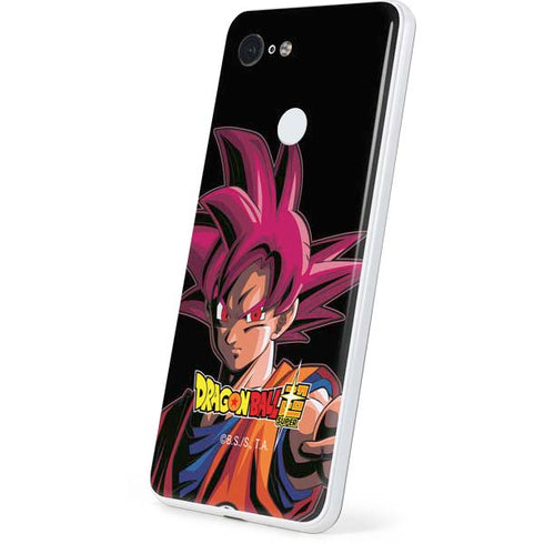 Dragon Ball Super Goku Portrait Super Sayan 4 Google Pixel 3 Skin