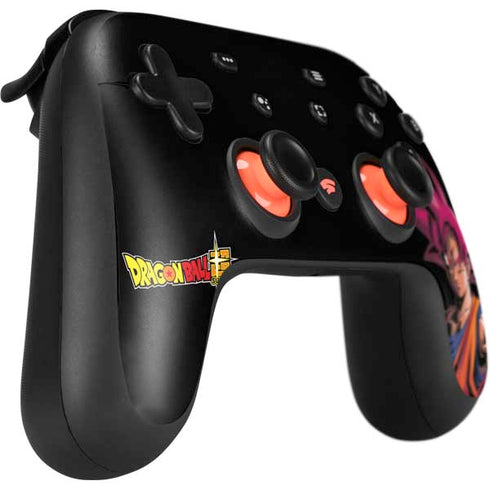Dragon Ball Super Goku Portrait Super Sayan 4 Google Stadia Controller Skin