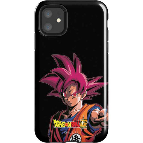 Dragon Ball Super Goku Portrait Super Sayan 4 iPhone 11 Impact Case