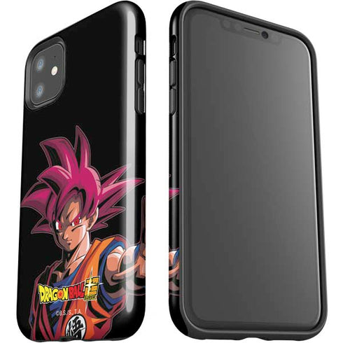 Dragon Ball Super Goku Portrait Super Sayan 4 iPhone 11 Impact Case