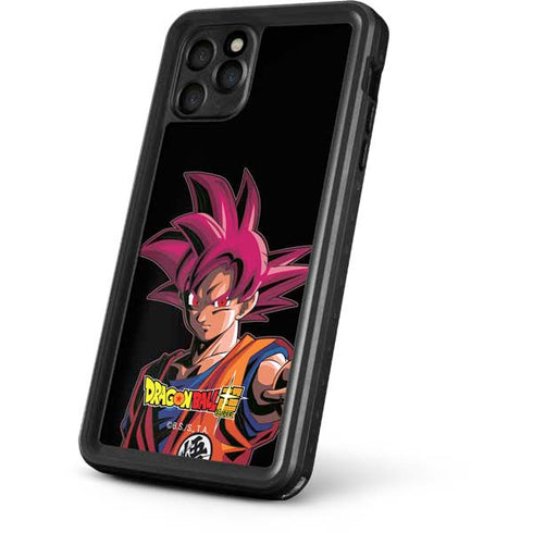 Dragon Ball Super Goku Portrait Super Sayan 4 iPhone 11 Pro Waterproof Case