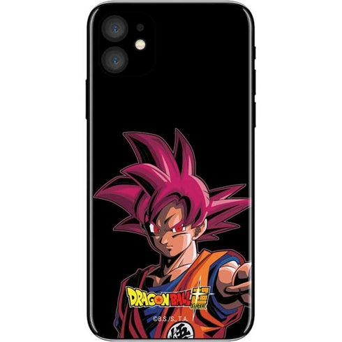 Dragon Ball Super Goku Portrait Super Sayan 4 iPhone 11 Skin
