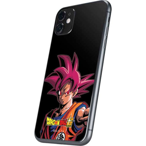 Dragon Ball Super Goku Portrait Super Sayan 4 iPhone 11 Skin