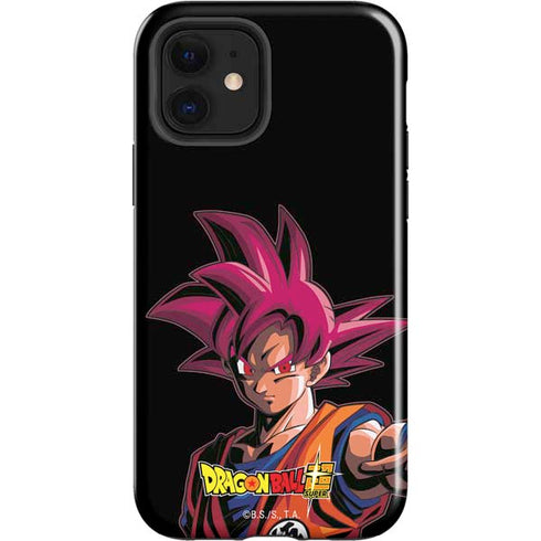 Dragon Ball Super Goku Portrait Super Sayan 4 iPhone 12 Impact Case