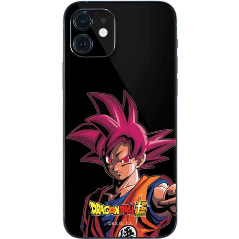 Dragon Ball Super Goku Portrait Super Sayan 4 iPhone 12 Mini Skin