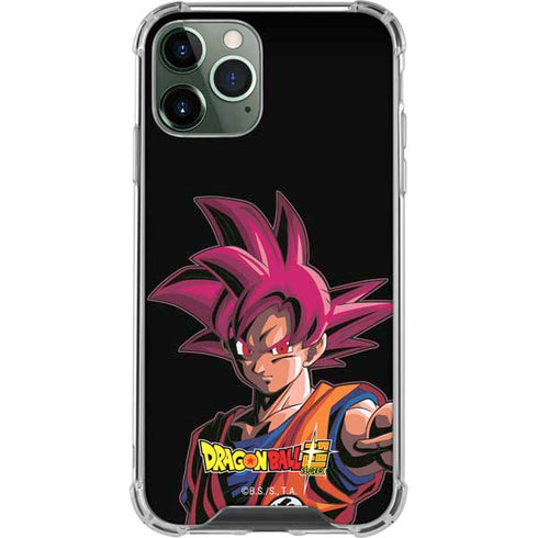 Dragon Ball Super Goku Portrait Super Sayan 4 iPhone 12 Pro Max Clear Case