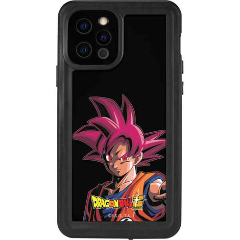Dragon Ball Super Goku Portrait Super Sayan 4 iPhone 12 Pro Waterproof Case