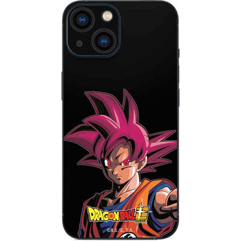 Dragon Ball Super Goku Portrait Super Sayan 4 iPhone 13 Mini Skin