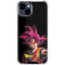 Dragon Ball Super Goku Portrait Super Sayan 4 iPhone 14 Plus Clear Case