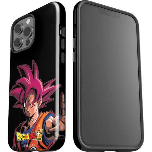 Dragon Ball Super Goku Portrait Super Sayan 4 iPhone 14 Pro Max Impact Case