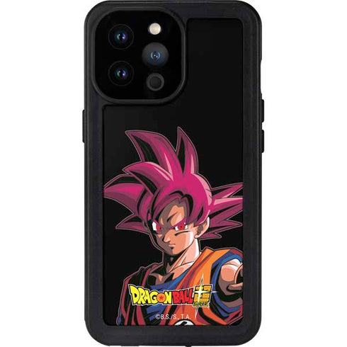 Dragon Ball Super Goku Portrait Super Sayan 4 iPhone 14 Pro Max Waterproof Case