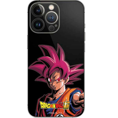Dragon Ball Super Goku Portrait Super Sayan 4 iPhone 14 Pro Skin
