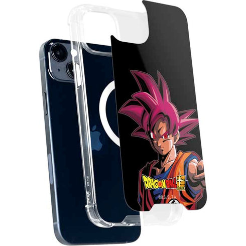 Dragon Ball Super Goku Portrait Super Sayan 4 iPhone 15 Plus MagSafe Case