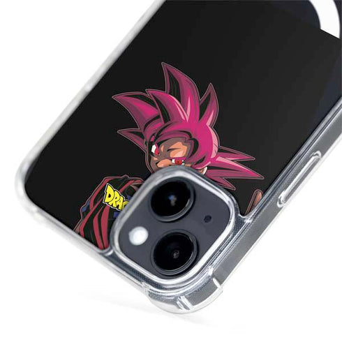 Dragon Ball Super Goku Portrait Super Sayan 4 iPhone 15 Plus MagSafe Case