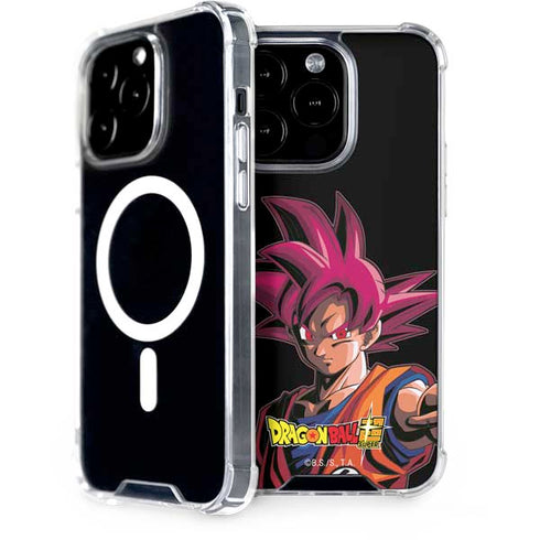 Dragon Ball Super Goku Portrait Super Sayan 4 iPhone 15 Pro MagSafe Case