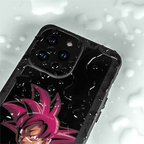Dragon Ball Super Goku Portrait Super Sayan 4 iPhone 15 Pro Waterproof Case