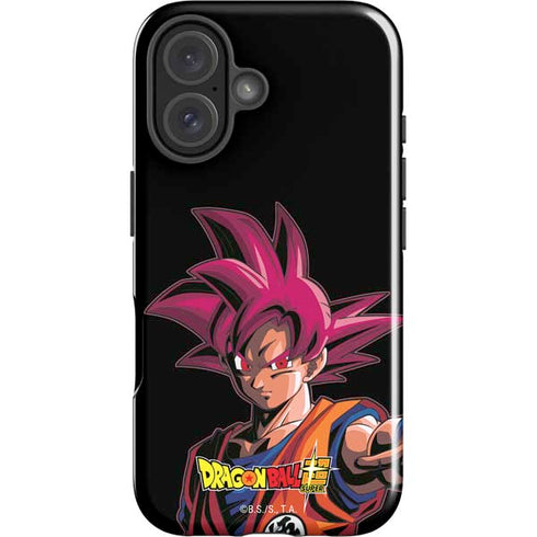 Dragon Ball Super Goku Portrait Super Sayan 4 iPhone 16 Plus Impact Case