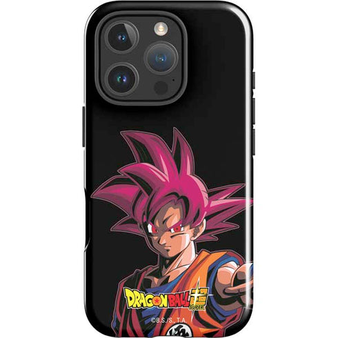 Dragon Ball Super Goku Portrait Super Sayan 4 iPhone 16 Pro Impact Case