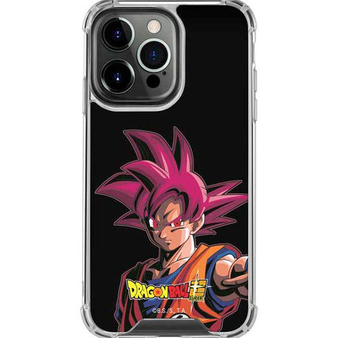 Dragon Ball Super Goku Portrait Super Sayan 4 iPhone 16 Pro Max Clear Case