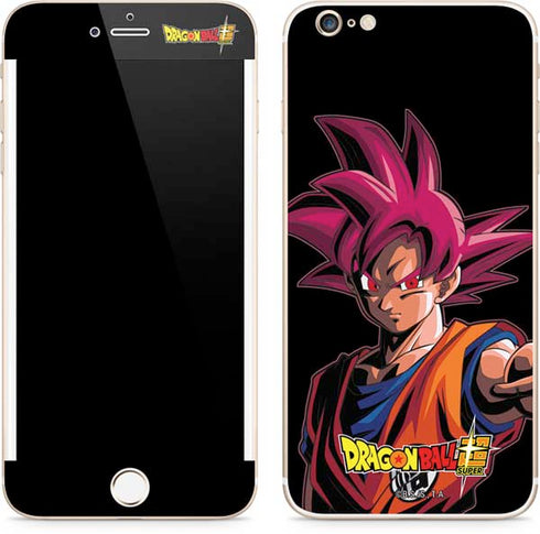 Dragon Ball Super Goku Portrait Super Sayan 4 iPhone 6/6s Plus Skin