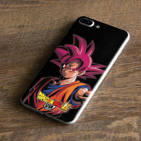Dragon Ball Super Goku Portrait Super Sayan 4 iPhone 7 Plus Skin