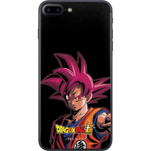 Dragon Ball Super Goku Portrait Super Sayan 4 iPhone 8 Plus Skin