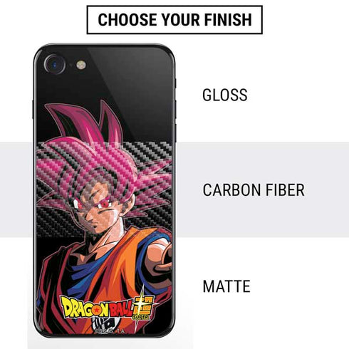 Dragon Ball Super Goku Portrait Super Sayan 4 iPhone SE (2nd & 3rd Gen) Skin