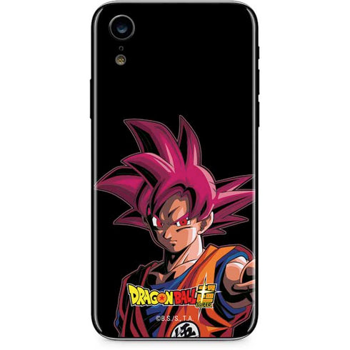 Dragon Ball Super Goku Portrait Super Sayan 4 iPhone XR Skin