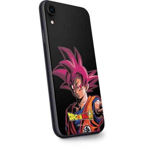 Dragon Ball Super Goku Portrait Super Sayan 4 iPhone XR Skin