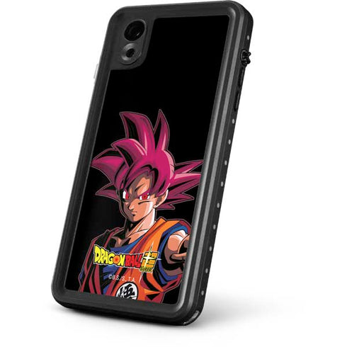 Dragon Ball Super Goku Portrait Super Sayan 4 iPhone XR Waterproof Case