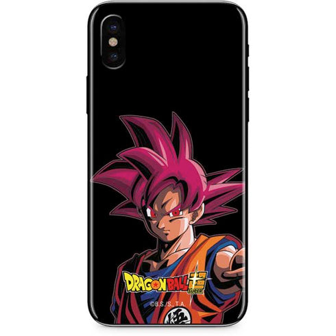 Dragon Ball Super Goku Portrait Super Sayan 4 iPhone XS Max Skin