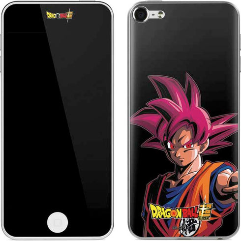 Dragon Ball Super Goku Portrait Super Sayan 4 Apple iPod Skin