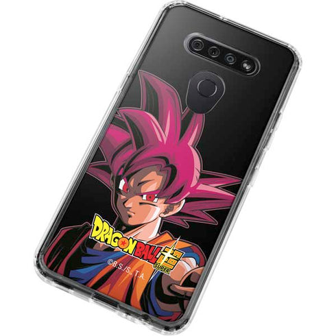 Dragon Ball Super Goku Portrait Super Sayan 4 LG K51/Q51 Clear Case