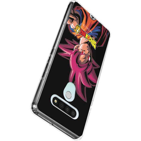 Dragon Ball Super Goku Portrait Super Sayan 4 LG Stylo 6 Clear Case