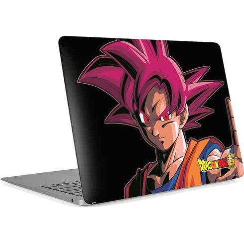 Dragon Ball Super Goku Portrait Super Sayan 4 Apple MacBook Air Skin