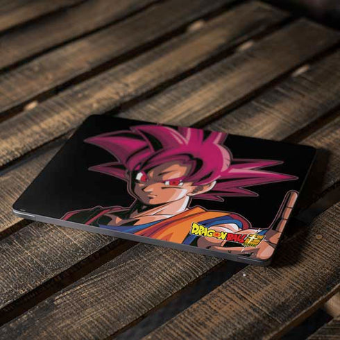 Dragon Ball Super Goku Portrait Super Sayan 4 Apple MacBook Air Skin