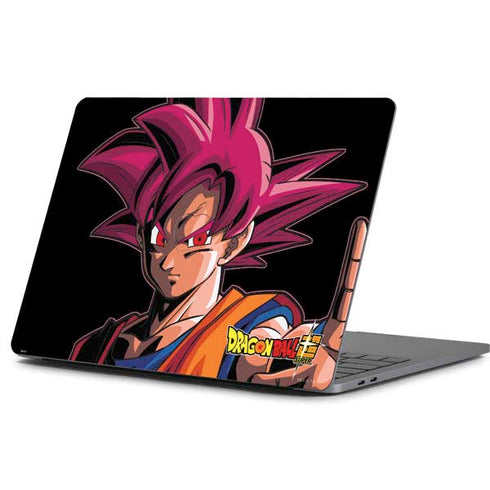 Dragon Ball Super Goku Portrait Super Sayan 4 Apple MacBook Pro 13-inch Skin