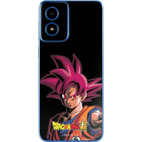 Dragon Ball Super Goku Portrait Super Sayan 4 Moto G Play 4G (2024) Skin