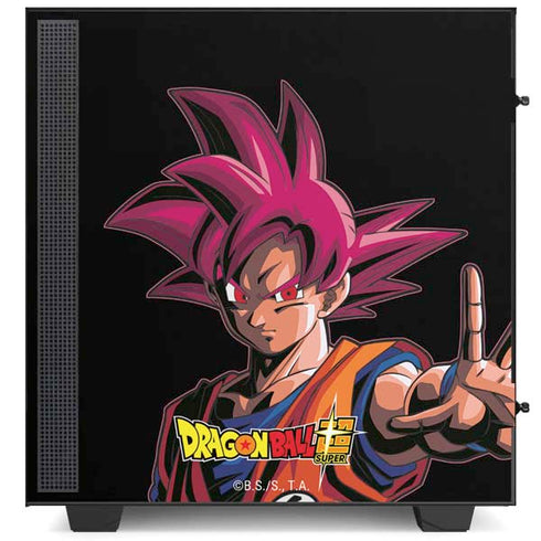 Dragon Ball Super Goku Portrait Super Sayan 4 NZXT H510 Compact ATX Mid-Tower Case Skin