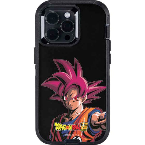 Dragon Ball Super Goku Portrait Super Sayan 4 Otterbox Defender iPhone Skin