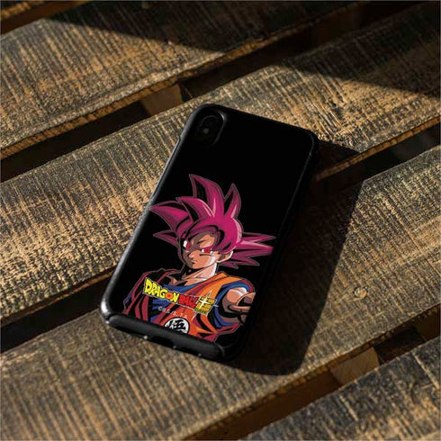 Dragon Ball Super Goku Portrait Super Sayan 4 Otterbox Symmetry iPhone Skin