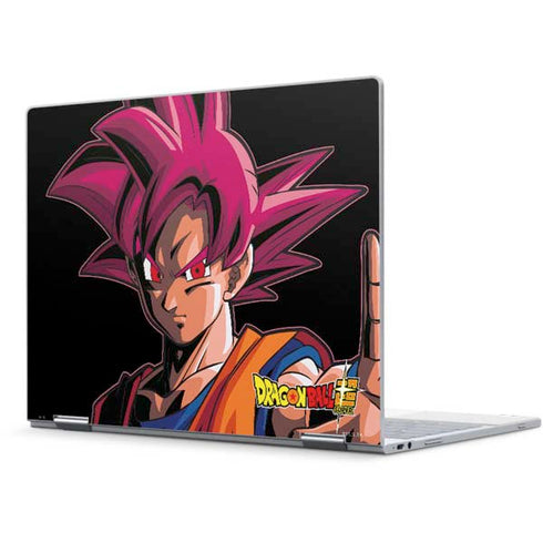 Dragon Ball Super Goku Portrait Super Sayan 4 Pixelbook Skin