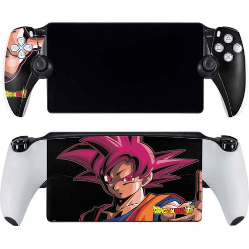 Dragon Ball Super Goku Portrait Super Sayan 4 PlayStation PS5 Skins