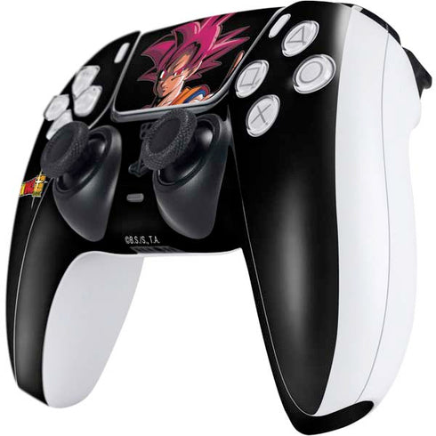Dragon Ball Super Goku Portrait Super Sayan 4 PS5 Controller Skin