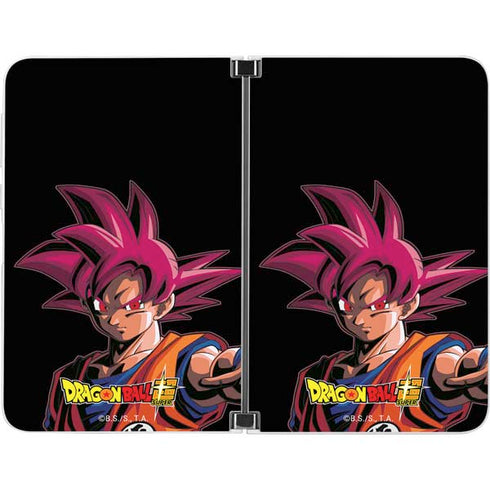 Dragon Ball Super Goku Portrait Super Sayan 4 Surface Duo Skin