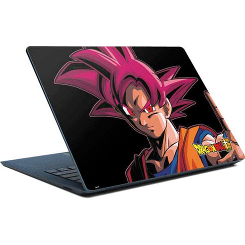 Dragon Ball Super Goku Portrait Super Sayan 4 Surface Laptop Skin