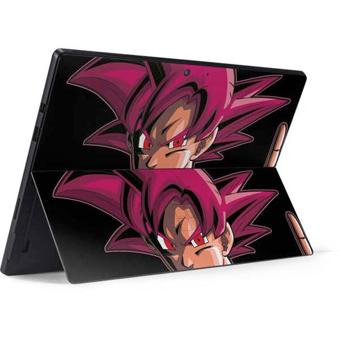 Dragon Ball Super Goku Portrait Super Sayan 4 Surface Pro 7 Skin