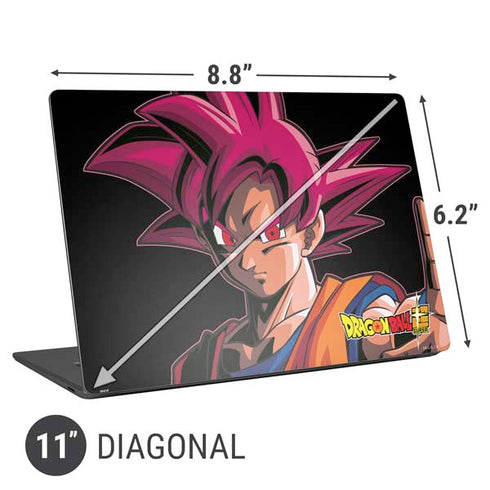 Dragon Ball Super Goku Portrait Super Sayan 4 Universal Laptop 11in (8.8 x 6.2in) Skin