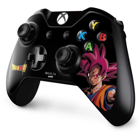 Dragon Ball Super Goku Portrait Super Sayan 4 Xbox One Controller Skin